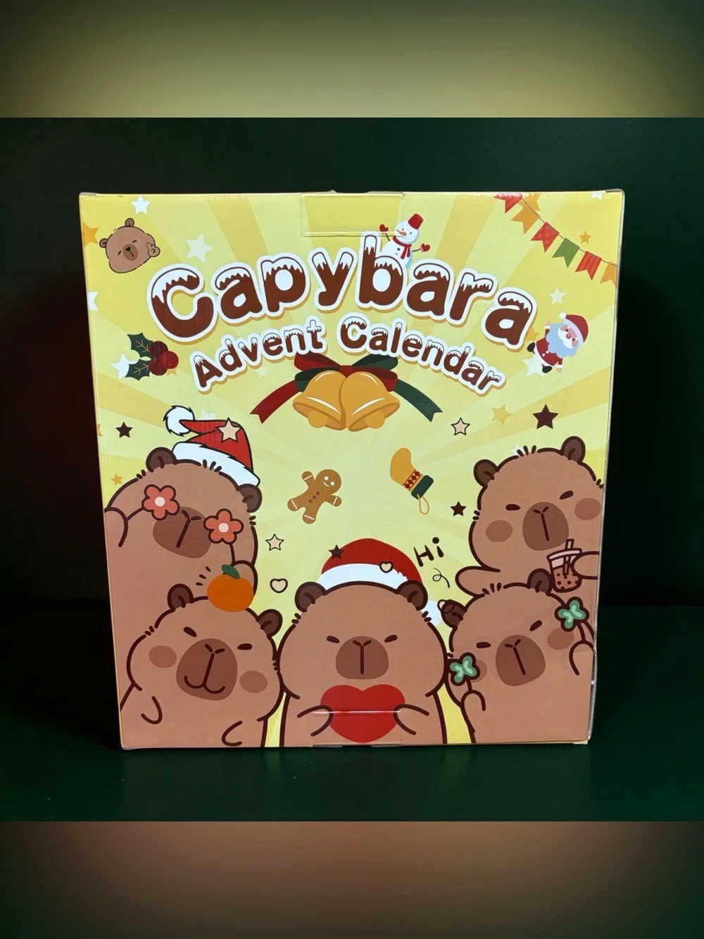 Christmas Advent Calendar - Capybara Holiday Countdown